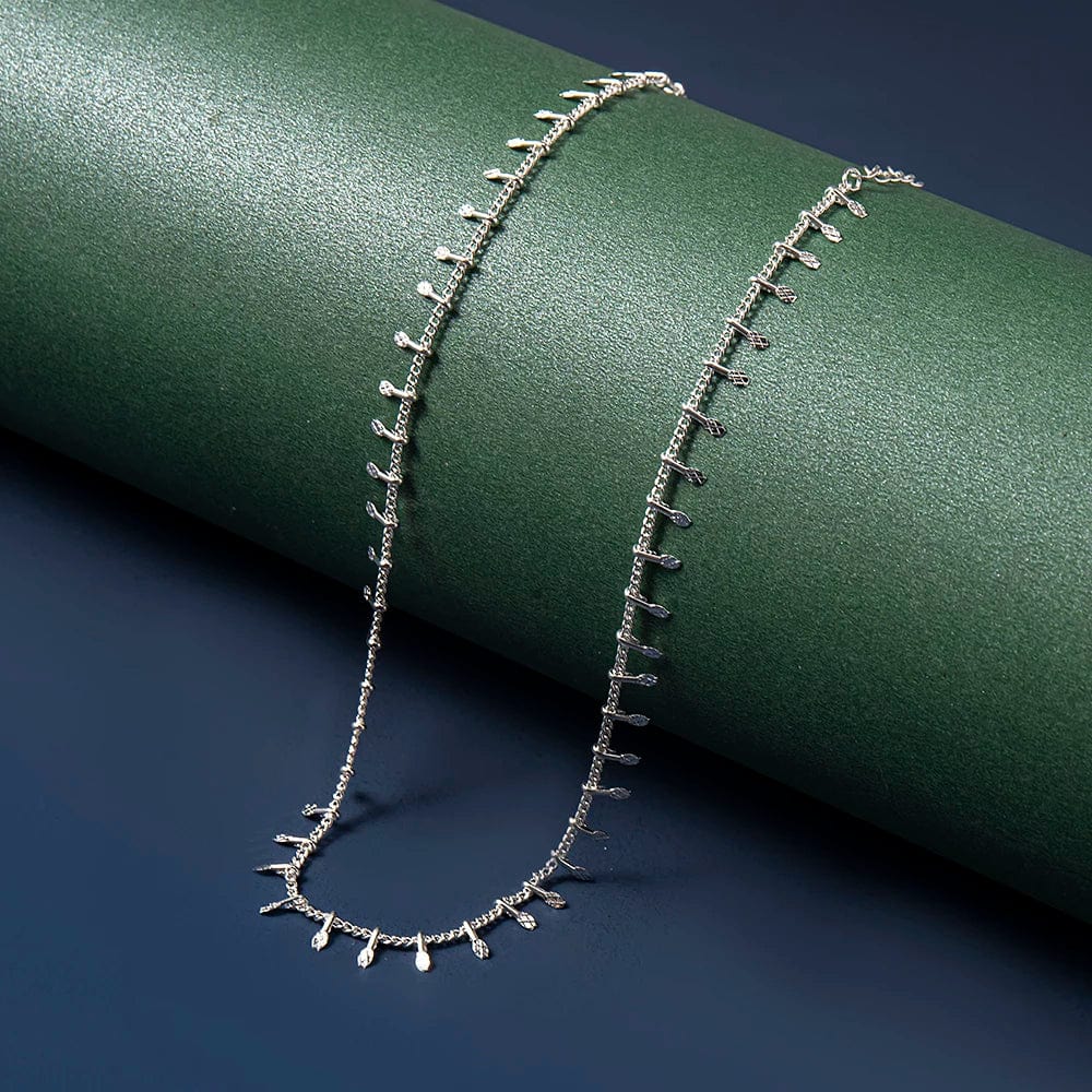 Collier ras de cou pampille