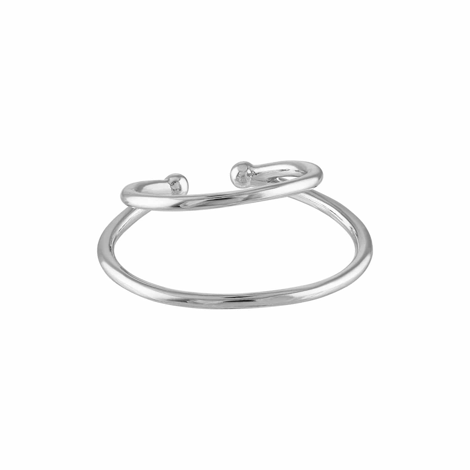 Modernist Ear Cuff in Sterling Silver